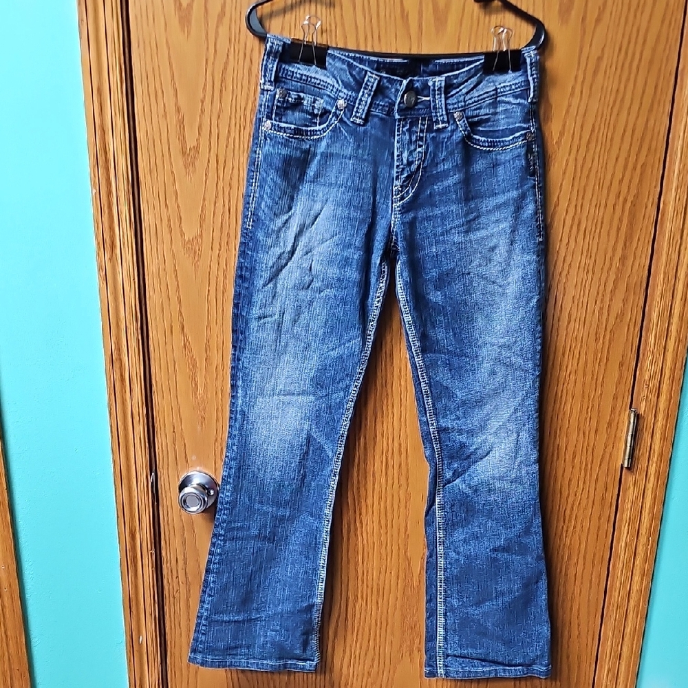 Silver Jeans Dark Blue Boot Cut Women's Jeans